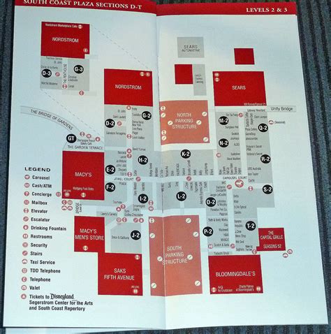 south coast plaza directory